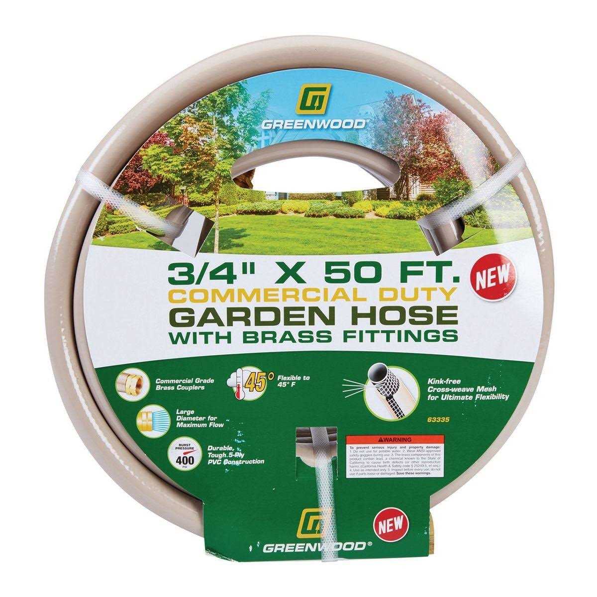 3/4 in Heavy Duty Garden Hose All Purpose Without Kinking 50 ft - Image 5