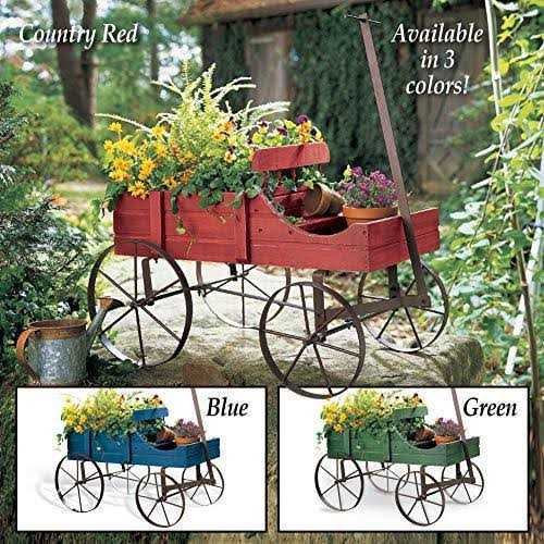 Amish Wagon Decorative Indoor/Outdoor Garden Backyard Planter - Image 5