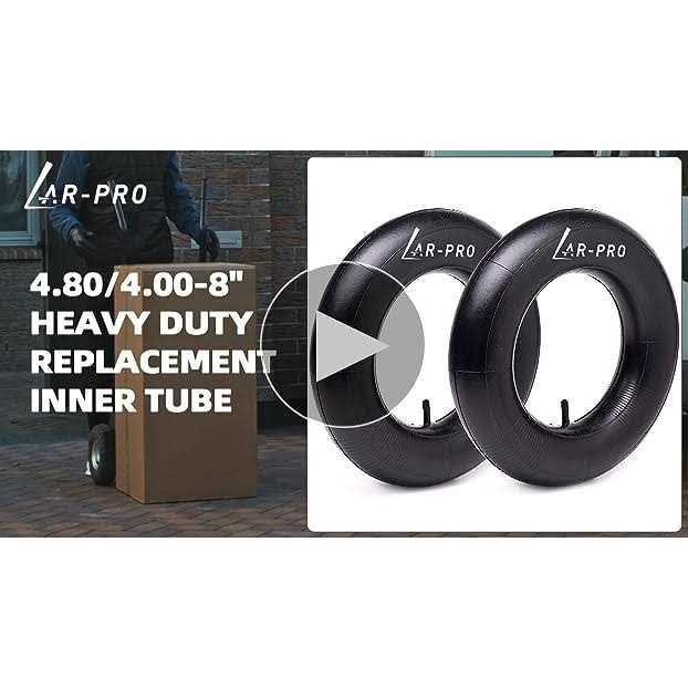 AR-PRO Heavy Duty Replacement Inner Tube with TR-13 Straight Valve Stem - Image 4