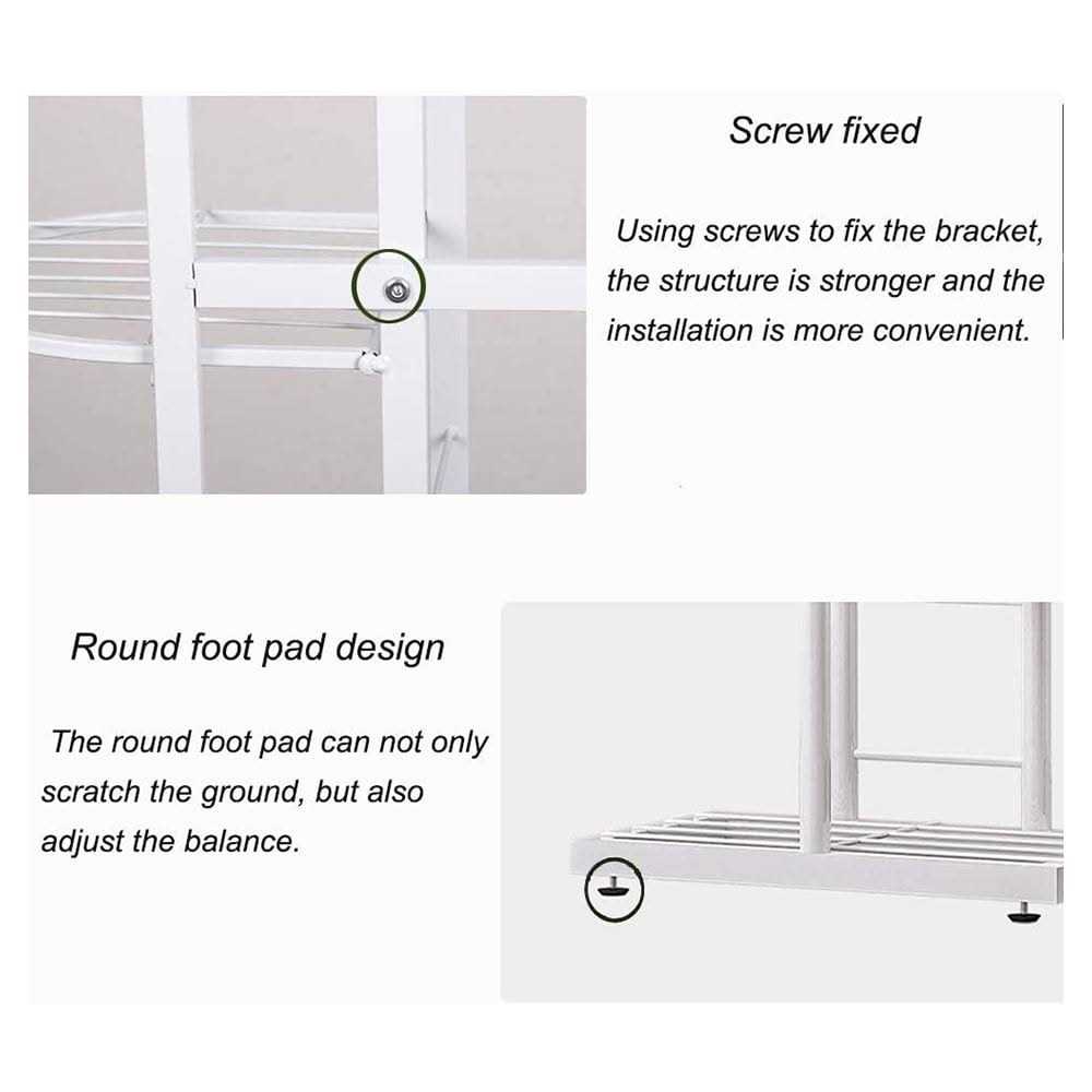 8-tires Plant Stand for Indoor and Outdoor - Image 5