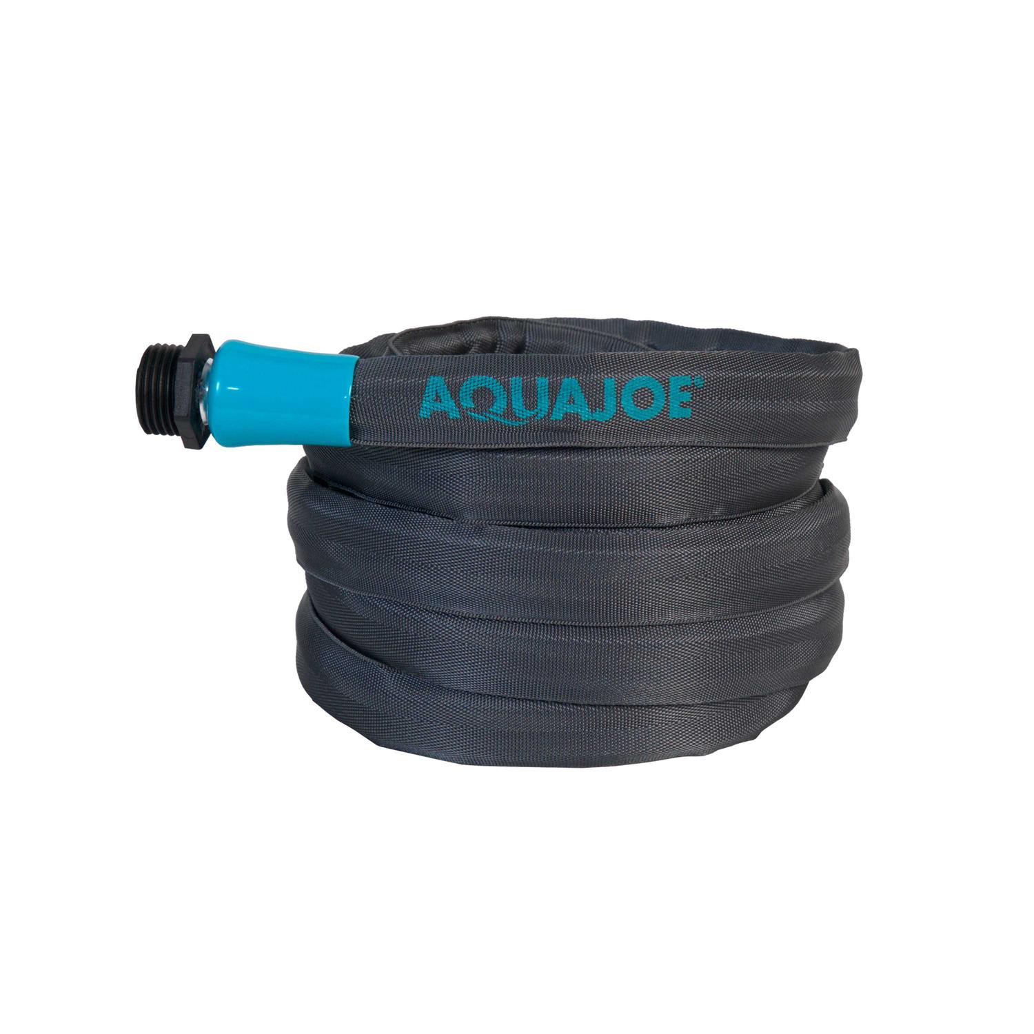 Aqua Joe Ajfjh25b Ultra Flexible Kink Free Fiber Jacket Garden Hose - Image 4