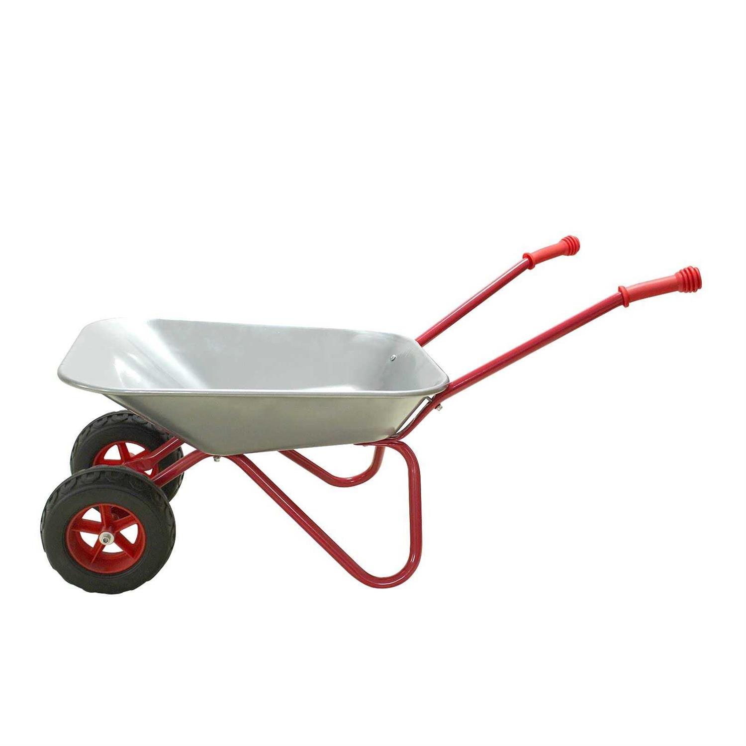 3t Group Kids Wheelbarrow Wheelbarrow for Kids Wheel Barrel Kids Wheel Barrows Metal Wheelbarrow Child Wheelbarrow Toys Gift - Image 3