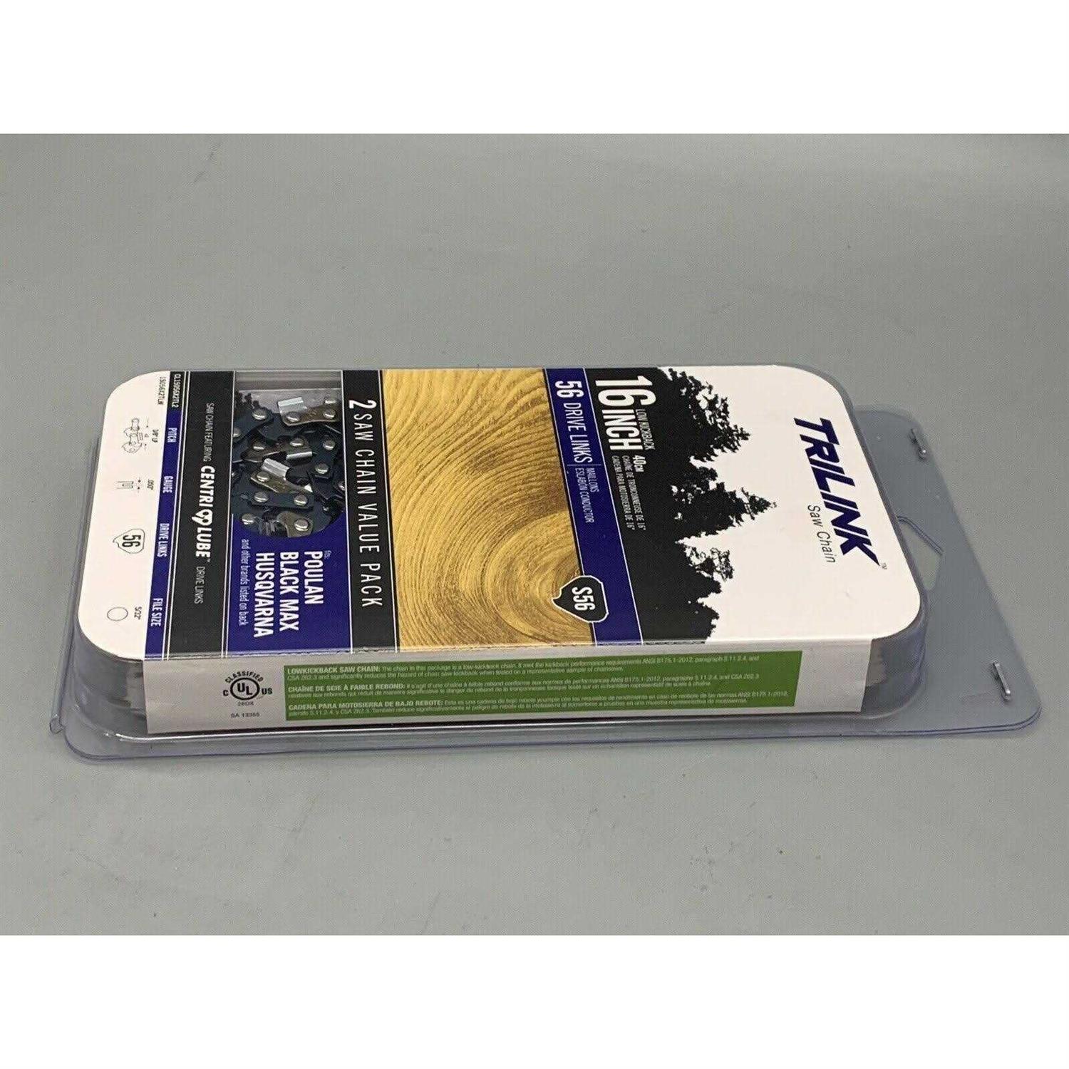 TriLink 16 Saw Chain 2-Pack S56 - Image 3