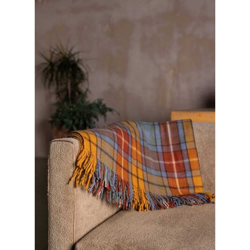 The Scotland Kilt Company - New BNWT Scottish Throw Large Wool Tartan Rug - Image 3