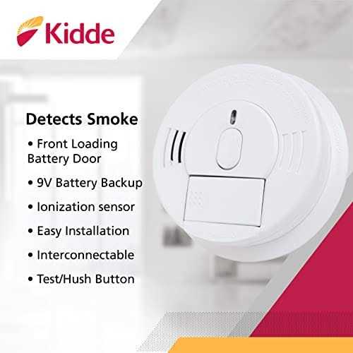 Kidde Smoke Detector Hardwired Smoke Alarm with Battery Backup i12060 - Image 3