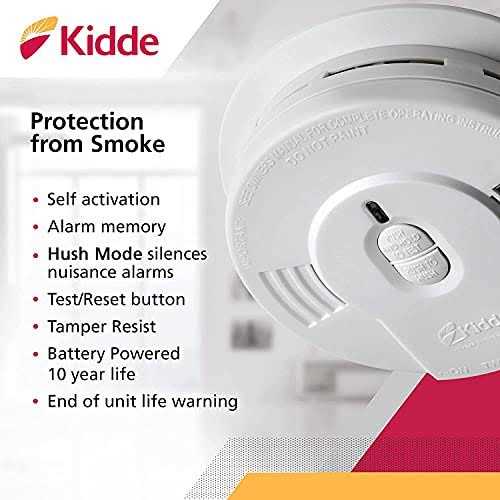 Kidde Smoke Detector 10-Year Battery LED Indicators - Image 4