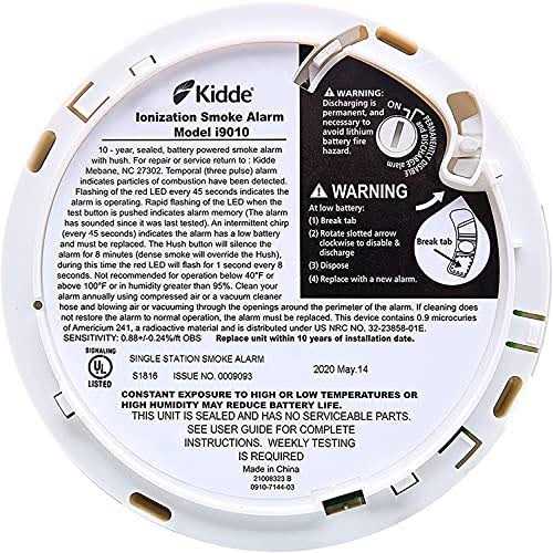 Kidde Smoke Detector 10-Year Battery LED Indicators - Image 4
