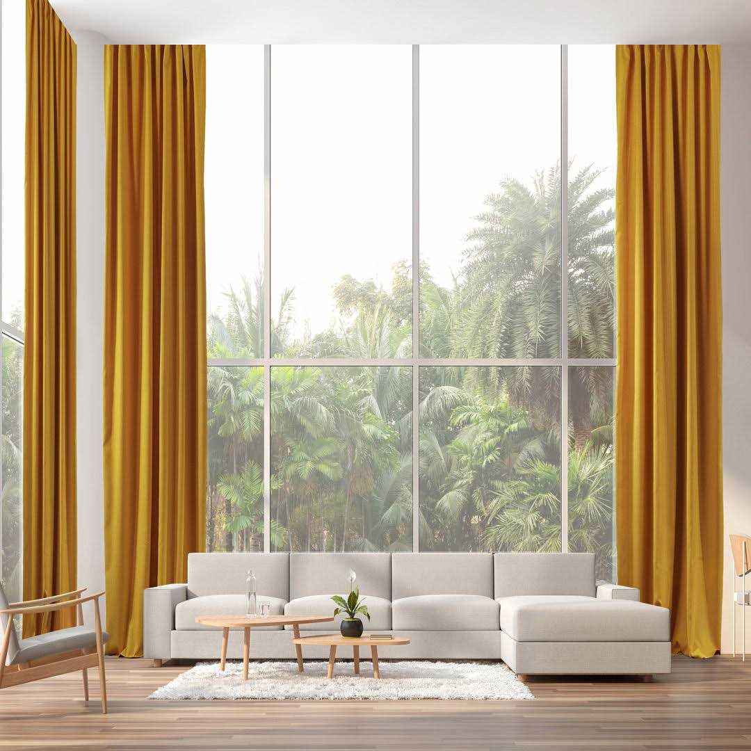 Extra Long and Extra Wide Solid Luxury Matte Velvet Single Curtain Panel Lilijan Home & Curtain Size per Panel - Image 5