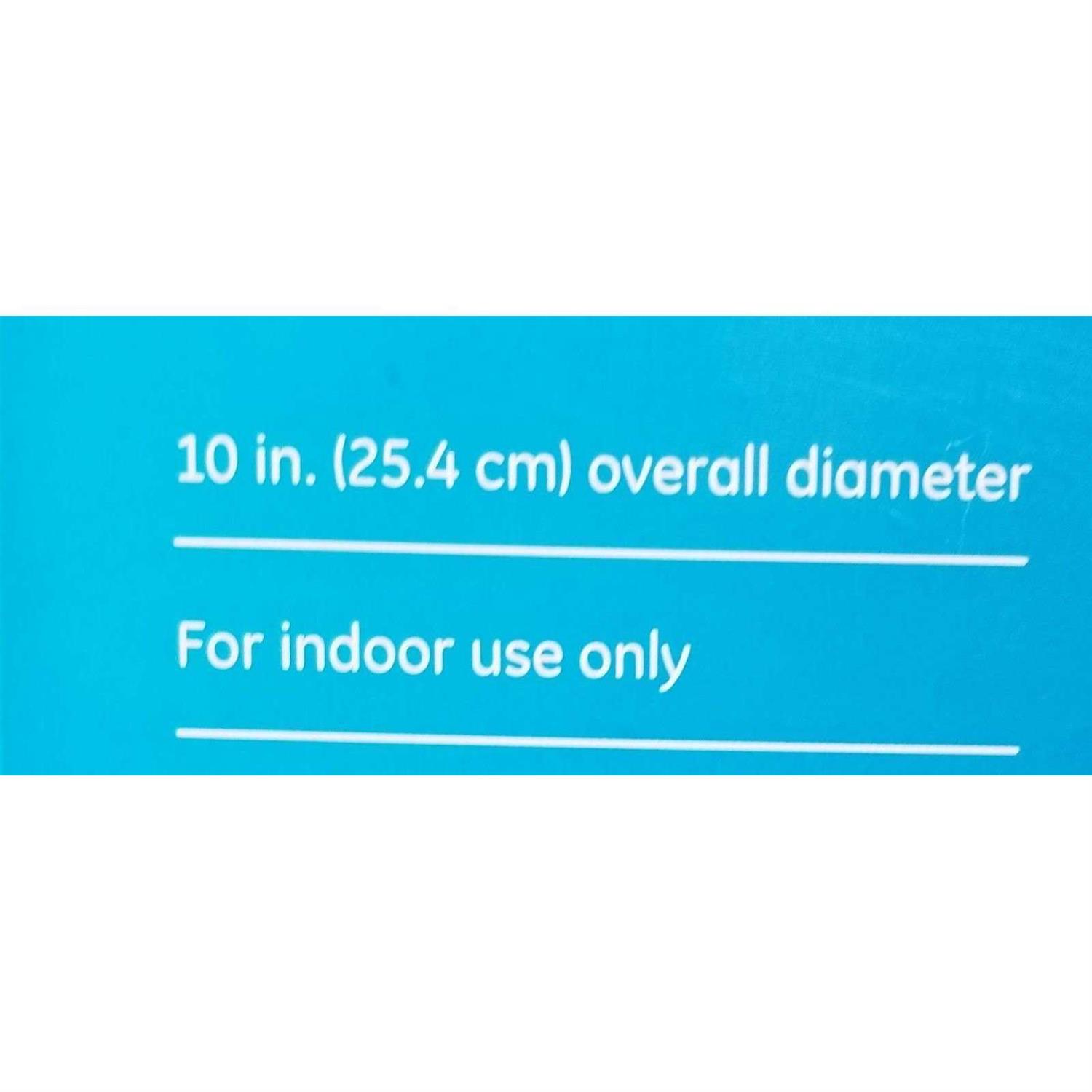 GE 10-in Capiz Lighted Incandescent Capiz Star Christmas Tree Topper 71401LO by GE - Image 3