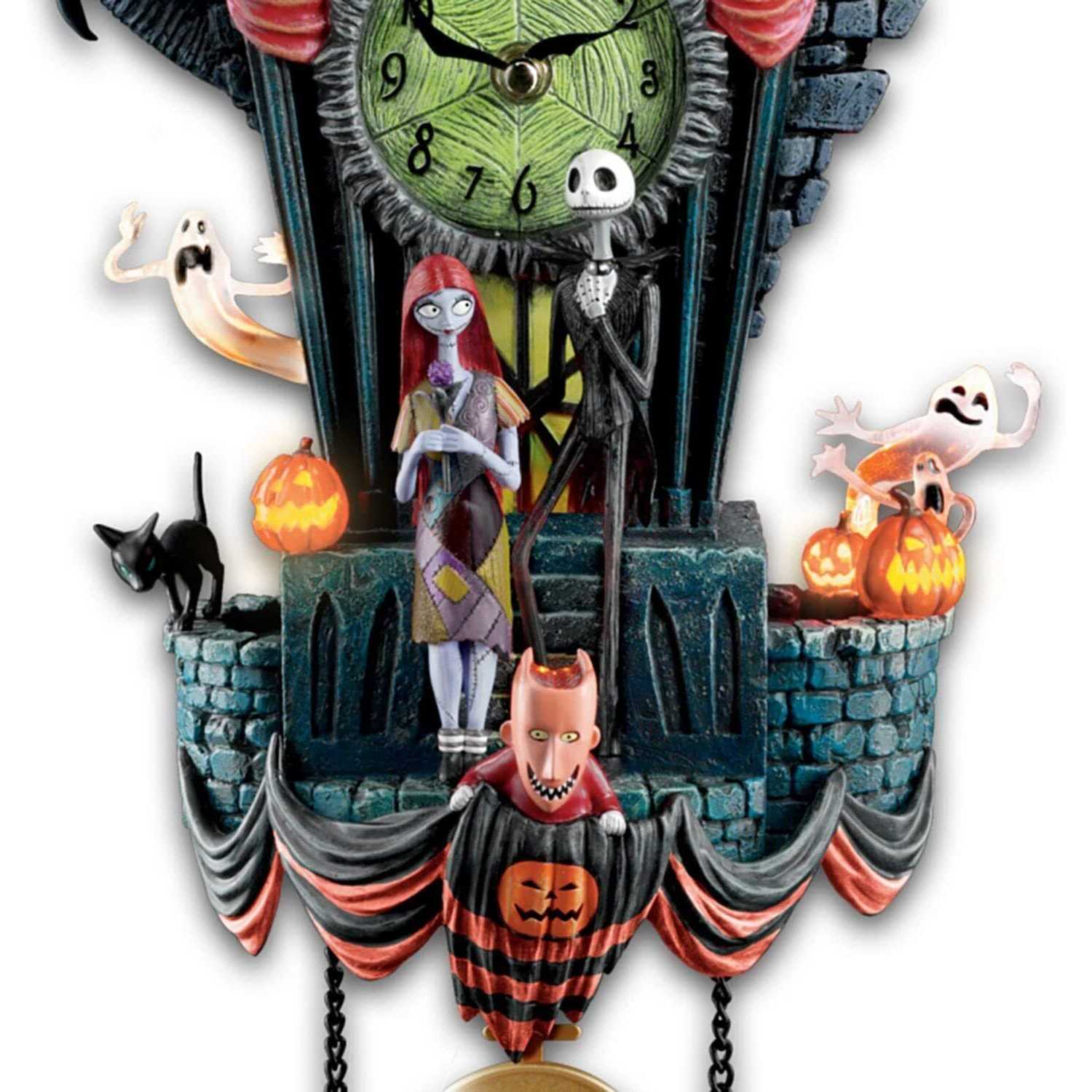 The Bradford Exchange Cuckoo Clock The Nightmare Before Christmas Cuckoo Clock - Image 3